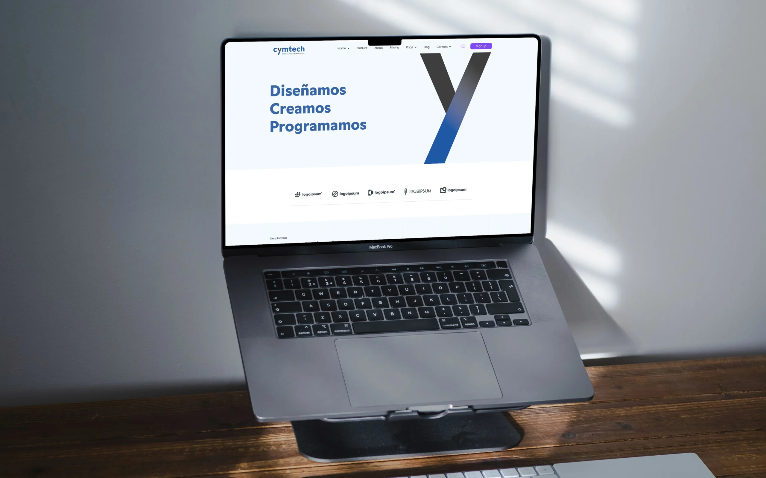 Cymtech Diseño de marca