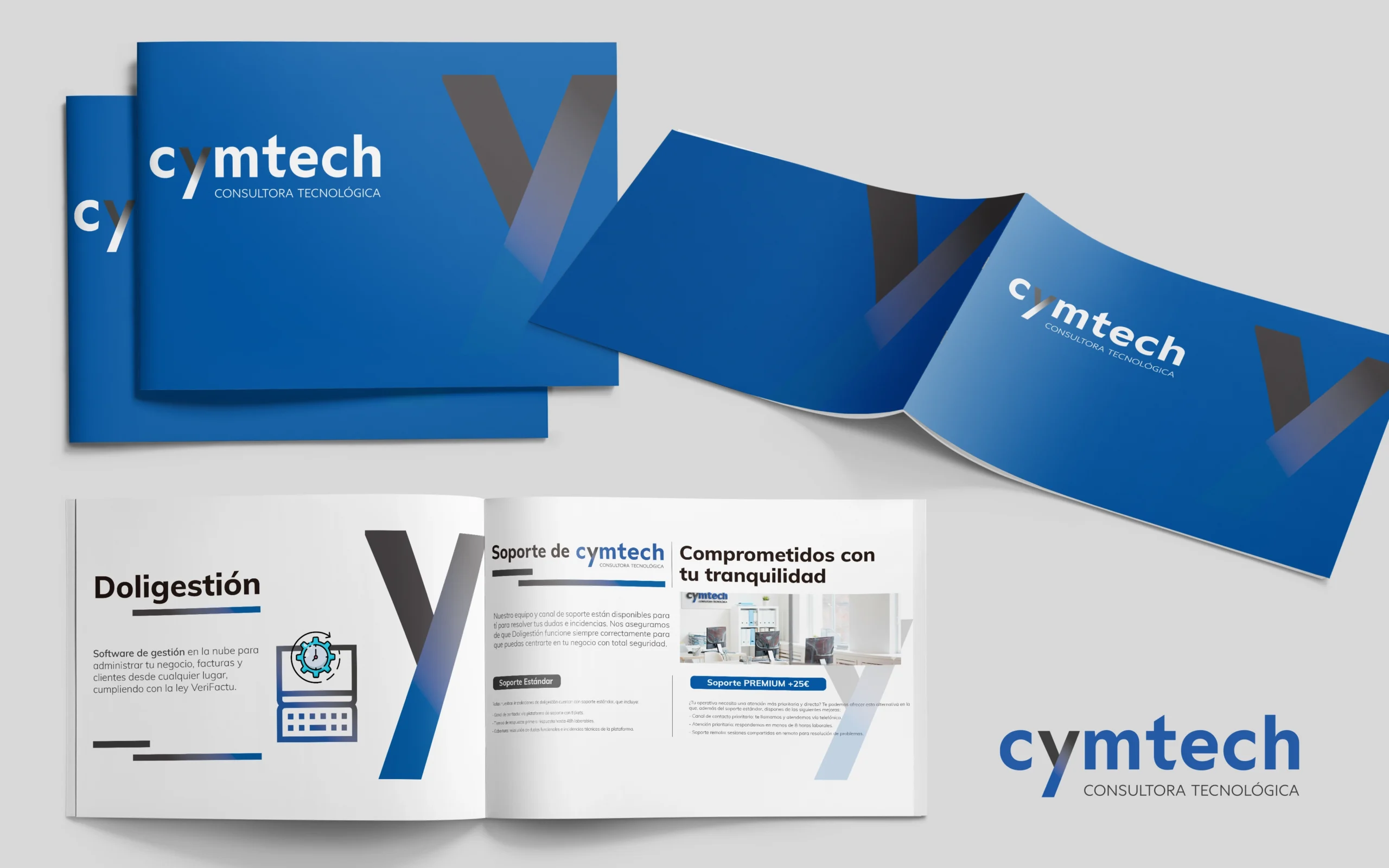 Cymtech Diseño de marca